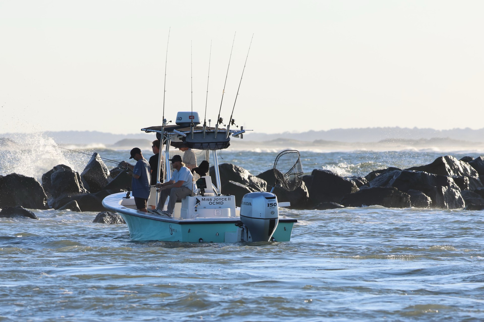 Miss Joyce II charter boat on the Ocean City bay