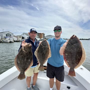 Captain Cole with trophy fish